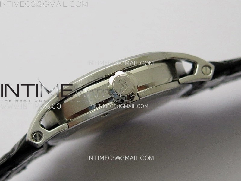 Code 11.59 SS 15210 APSF 1:1 Best Edition Black Dial on Black Leather Strap SA4302 Super Clone